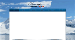 Desktop Screenshot of norwegianpharma.com